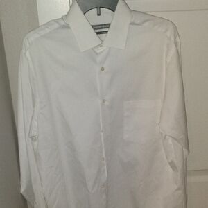 Geoffrey Beene Classic White Dress Shirt
